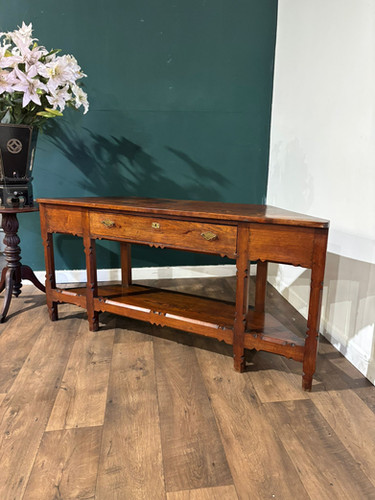 Arts & Crafts Two Tier Console Table