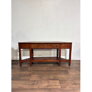 Arts & Crafts Two Tier Console Table