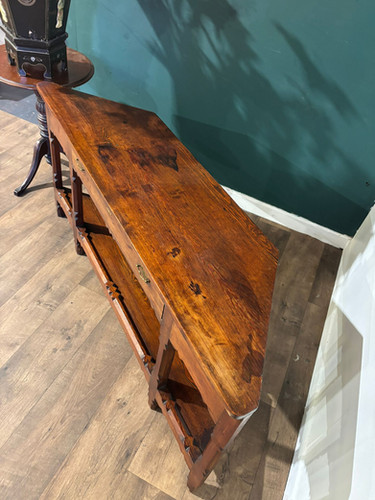 Arts & Crafts Two Tier Console Table