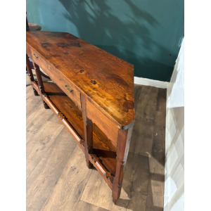 Arts & Crafts Two Tier Console Table