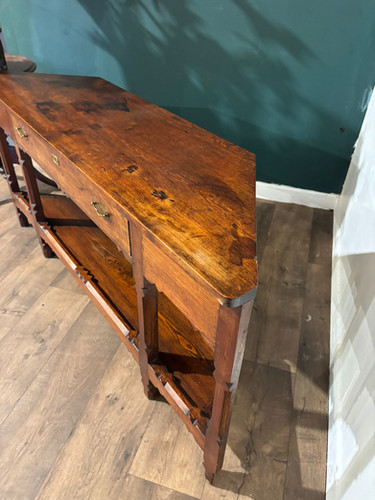 Arts & Crafts Two Tier Console Table