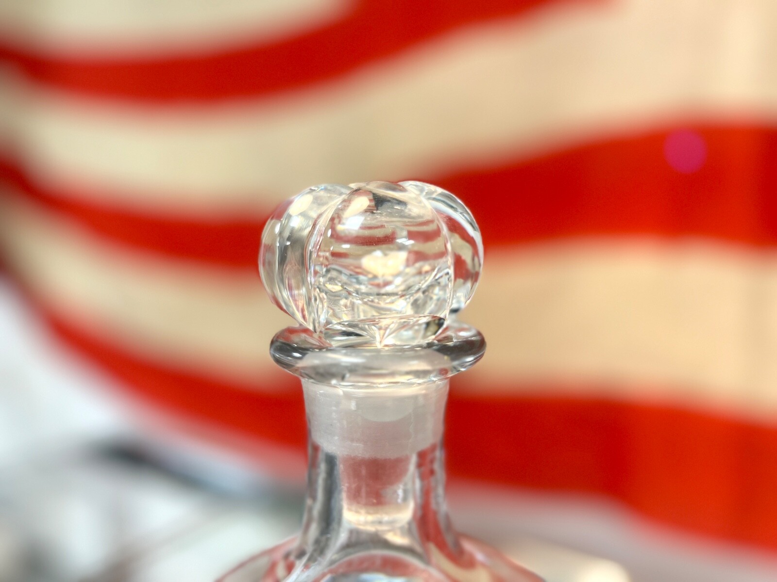 Carlowitz, Antique Glass Flagon/Decanter