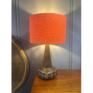 Ceramic Table Lamp Designed By Marianne Stark For Michael Andersen From The 1960s. Vintage Table Lamp, Mid Century Lamp Base, Mcm Decor