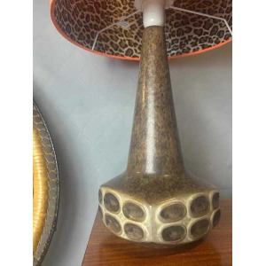 Ceramic Table Lamp Designed By Marianne Stark For Michael Andersen From The 1960s. Vintage Table Lamp, Mid Century Lamp Base, Mcm Decor