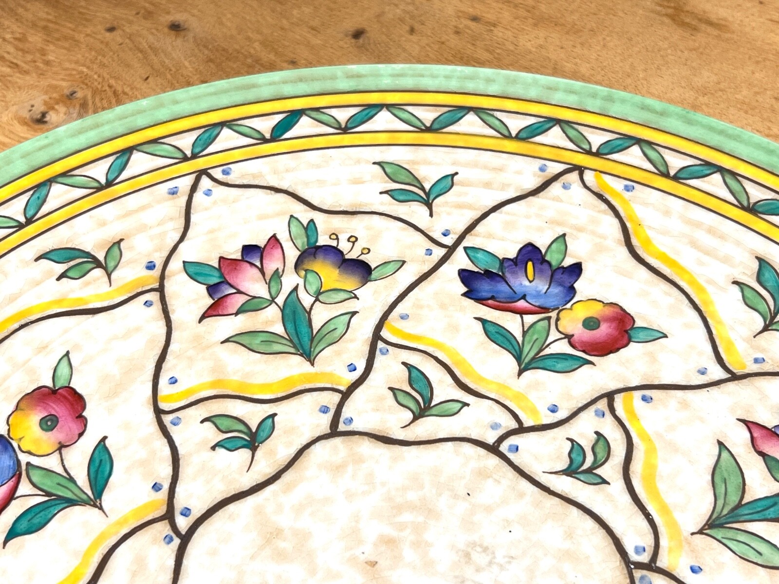 Charlotte Rhead for Crown Ducal, Large Charger