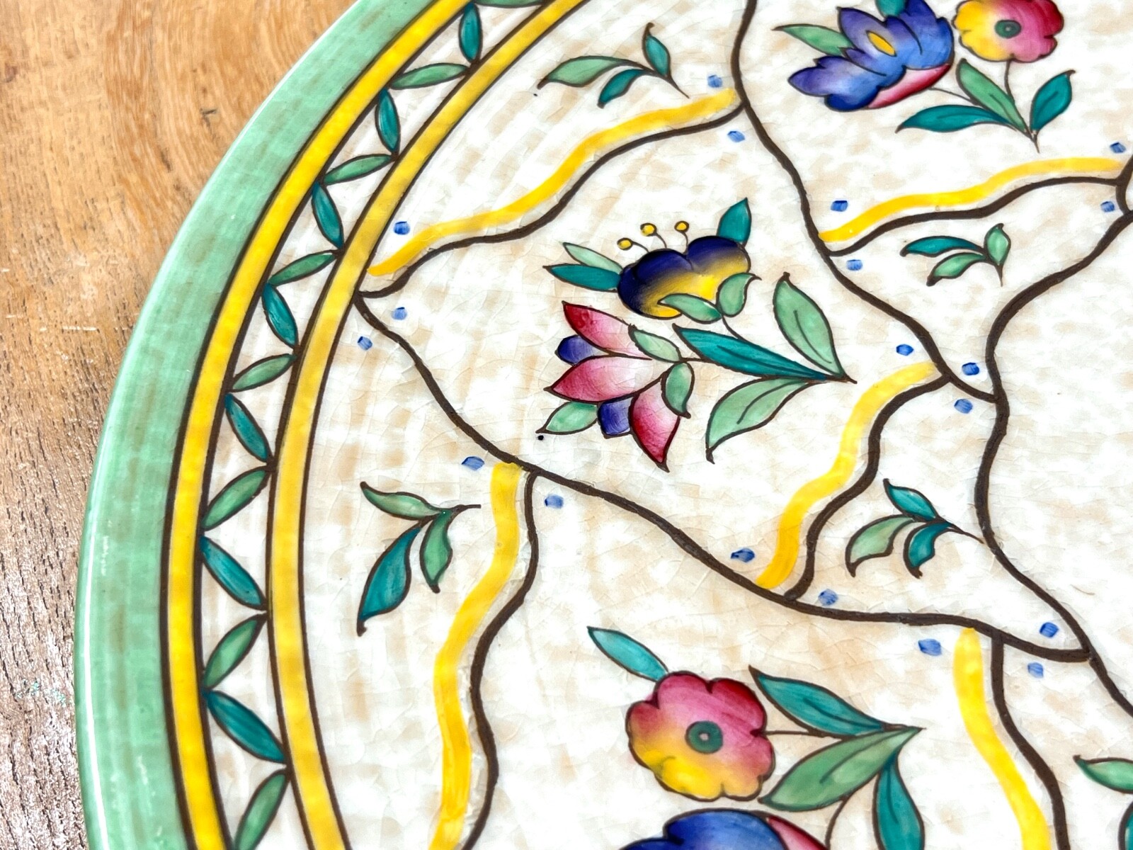 Charlotte Rhead for Crown Ducal, Large Charger