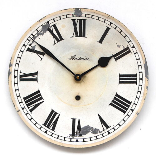 Early 20th Century Original Waiting Room Type Wall Clock Dial. Fully Guaranteed