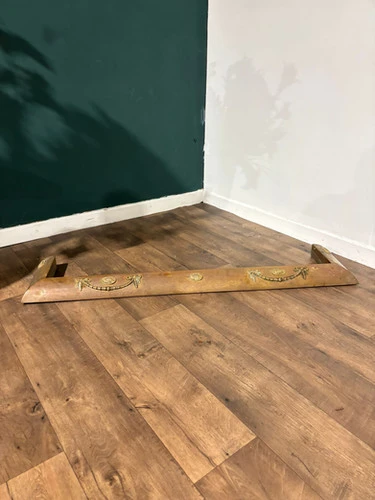 Edwardian Brass Fender