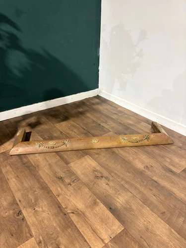 Edwardian Brass Fender