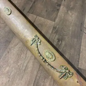 Edwardian Brass Fender