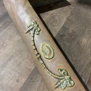Edwardian Brass Fender