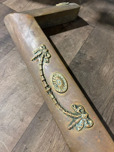Edwardian Brass Fender