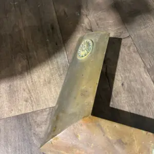 Edwardian Brass Fender