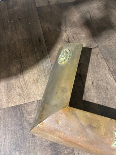 Edwardian Brass Fender