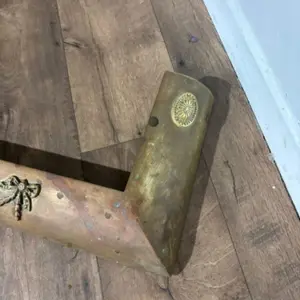 Edwardian Brass Fender
