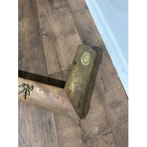 Edwardian Brass Fender