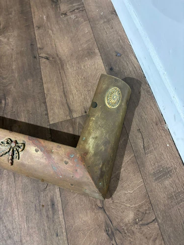 Edwardian Brass Fender