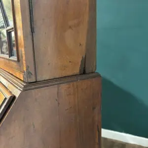 Edwardian Inlaid Bureau Bookcase
