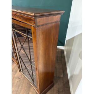 Edwardian Mahogany Astral Glazed Bookcase / Display Cabinet