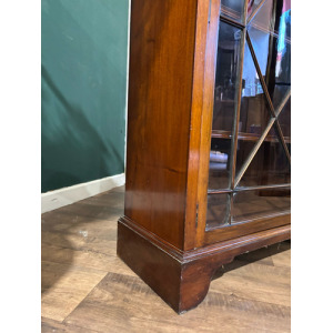 Edwardian Mahogany Astral Glazed Bookcase / Display Cabinet