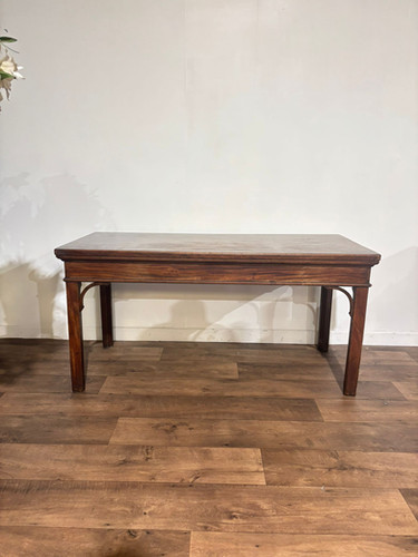 Edwardian Mahogany Table With Drawers