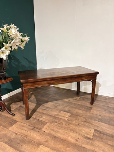 Edwardian Mahogany Table With Drawers
