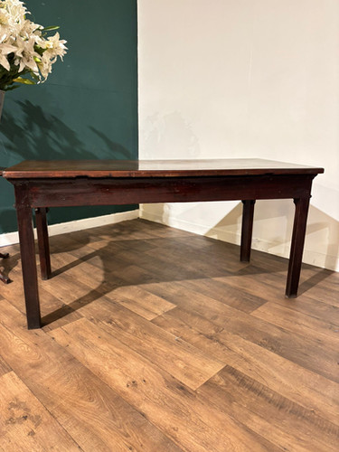 Edwardian Mahogany Table With Drawers