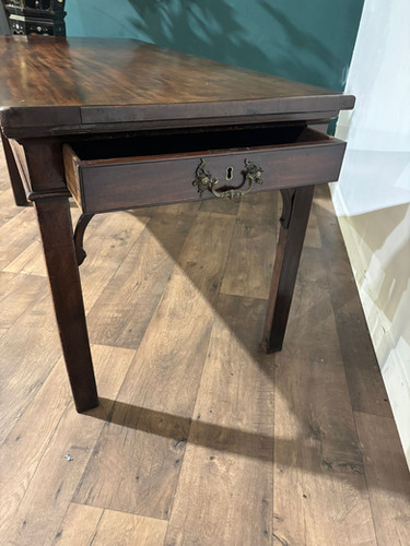 Edwardian Mahogany Table With Drawers
