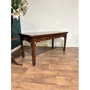 Edwardian Mahogany Table With Drawers
