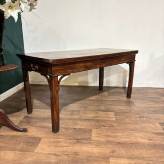 Edwardian Mahogany Table With Drawers