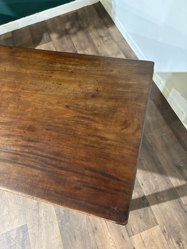 Edwardian Mahogany Table With Drawers