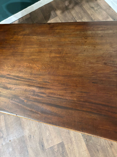 Edwardian Mahogany Table With Drawers