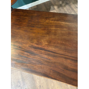Edwardian Mahogany Table With Drawers