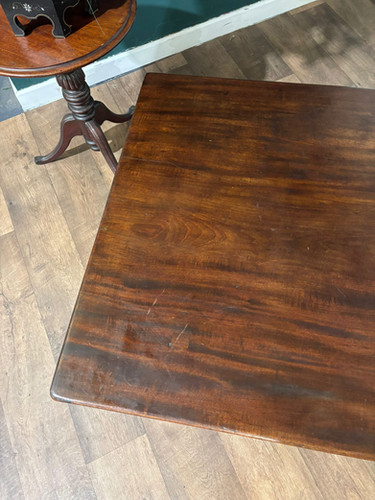 Edwardian Mahogany Table With Drawers