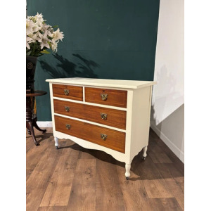 Edwardian Mahogany Upcycled Chest Of Drawers