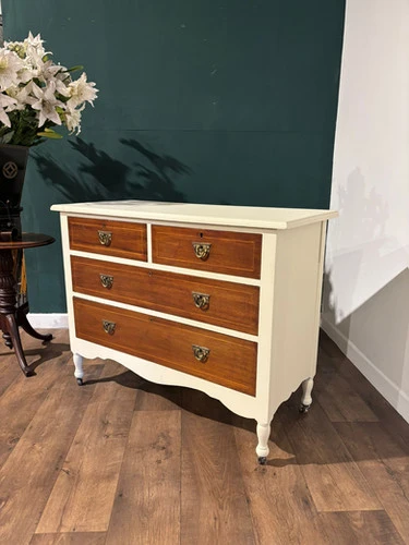 Edwardian Mahogany Upcycled Chest Of Drawers