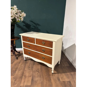 Edwardian Mahogany Upcycled Chest Of Drawers