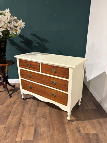 Edwardian Mahogany Upcycled Chest Of Drawers