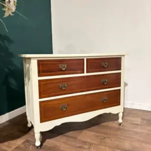 Edwardian Mahogany Upcycled Chest Of Drawers