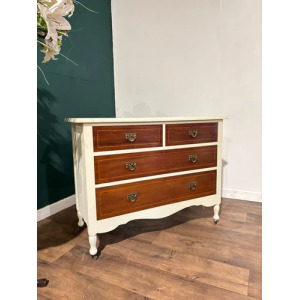 Edwardian Mahogany Upcycled Chest Of Drawers