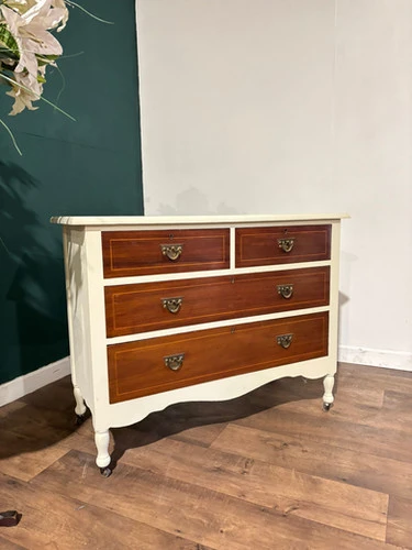 Edwardian Mahogany Upcycled Chest Of Drawers
