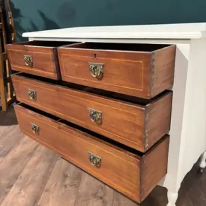 Edwardian Mahogany Upcycled Chest Of Drawers