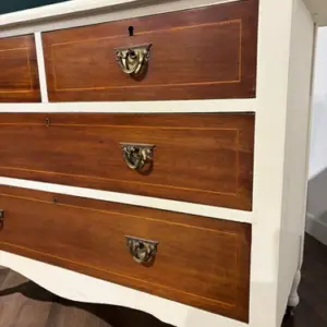 Edwardian Mahogany Upcycled Chest Of Drawers