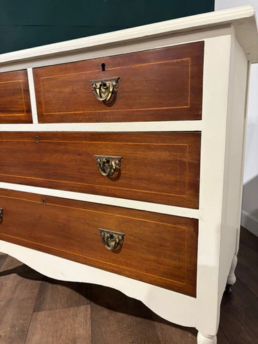 Edwardian Mahogany Upcycled Chest Of Drawers