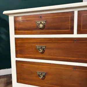 Edwardian Mahogany Upcycled Chest Of Drawers