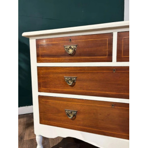 Edwardian Mahogany Upcycled Chest Of Drawers
