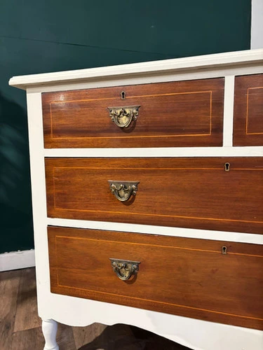 Edwardian Mahogany Upcycled Chest Of Drawers