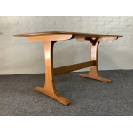 Ercol Aldeburgh Refectory Dining Table In Light Elm.