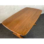 Ercol Aldeburgh Refectory Dining Table In Light Elm.