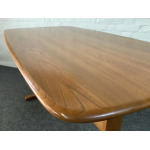 Ercol Aldeburgh Refectory Dining Table In Light Elm.